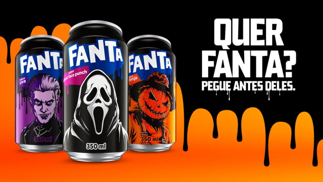 IFanta transforma latas de Halloween em peças colecionáveis