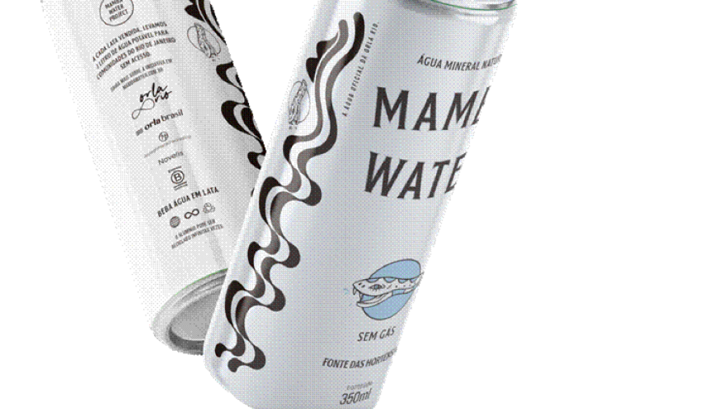 Mamba Water lança lata comemorativa exclusiva para os quiosques da Orla Rio